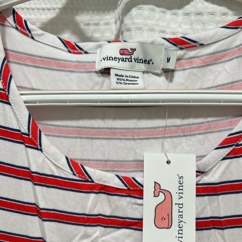 Vineyard vines cotton throw on dress
